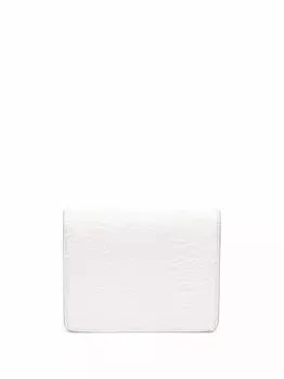 Кардхолдер с декоративной строчкой MAISON MARGIELA, белый