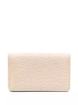 Кардхолдер с декоративной строчкой MAISON MARGIELA, нейтральный