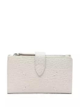 Кардхолдер с декоративной строчкой MAISON MARGIELA, серый