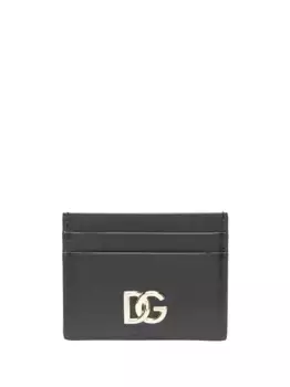 Кардхолдер с логотипом DG DOLCE & GABBANA, черный