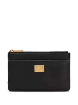 Кардхолдер с логотипом DOLCE & GABBANA, черный