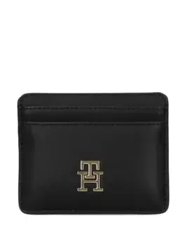 Кардхолдер с логотипом Tommy Hilfiger, черный