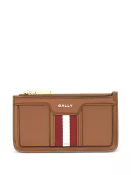Кардхолдер с отделкой в полоску Bally, коричневый