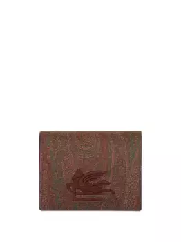 Кардхолдер с принтом пейсли ETRO, красный