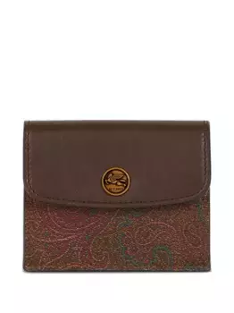 Кардхолдер с узором пейсли ETRO, коричневый