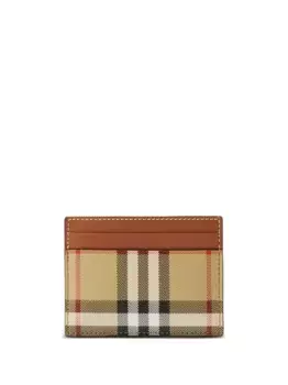 Кардхолдер в клетку BURBERRY, нейтральный