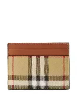 Кардхолдер в клетку Vintage Check BURBERRY, нейтральный