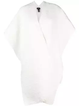 Карди-пальто с короткими рукавами VOZ, белый