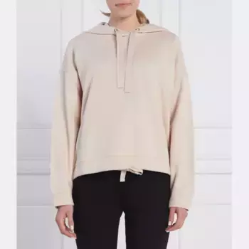 Кардиффский свитшот стандартного кроя с добавлением шерсти Max Mara, бежевый