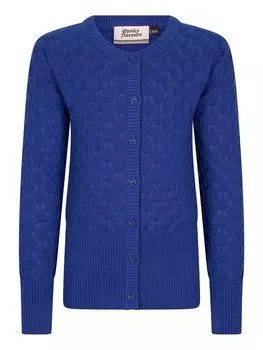 Кардиган 4funkyflavours Knit Cardigan Blue Soul, синий