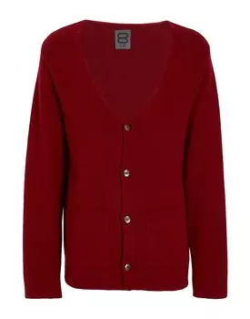 Кардиган 8 By Yoox, бордовый