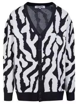 Кардиган 9N1M SENSE, цвет whitesand/black