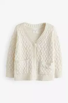 Кардиган Abercrombie & Fitch, белый