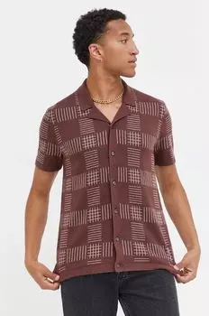 Кардиган Abercrombie & Fitch, коричневый