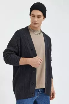 Кардиган Abercrombie & Fitch, серый