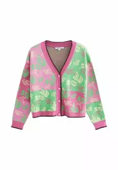 Кардиган ABSTRACT PATTERN COLOURFUL Next, розовый