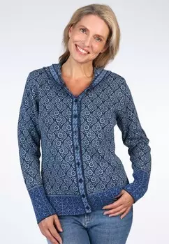 Кардиган ADELA Deerberg, темно-синий