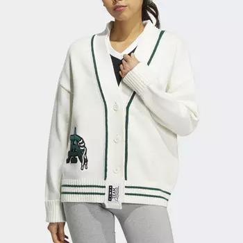 Кардиган Adidas Originals Athletic, белый