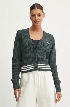 Кардиган adidas Originals Кардиган, зеленый