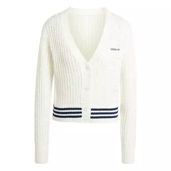 Кардиган ADIDAS ORIGINALS Knit Cardigan, белый