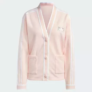Кардиган Adidas Originals, розовый