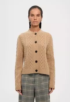 Кардиган AFOSI WEEKEND MaxMara, коричневый