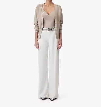 Кардиган Alea бежевого цвета с люрексом и серебром IRO