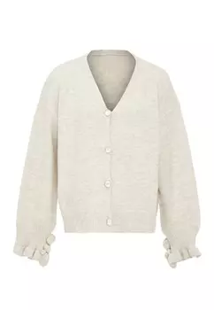 Кардиган aleva Knit Cardigan, светло-бежевый