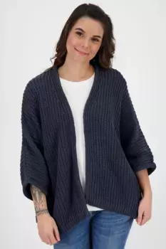 Кардиган Alife & Kickin "Женский кардиган MacyAK Cardigan", цвет морской волны