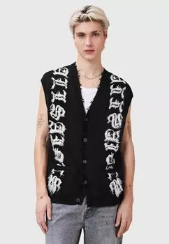 Кардиган AllSaints, черный