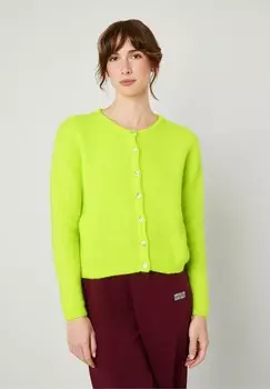 Кардиган American Vintage, неоновый желтый