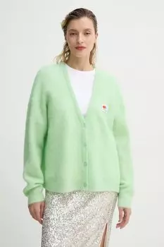 Кардиган American Vintage, зеленый