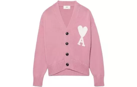 Кардиган Ami Adc AMIPARIS, розовый