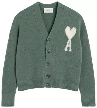 Кардиган Ami ADC Cardigan 'Antique Clay', серый