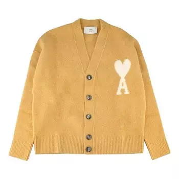 Кардиган Ami ADC Cardigan Mustard, оранжевый