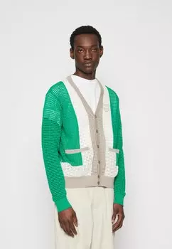 Кардиган ANDERSON 60S CARDIGAN UNISEX Obey Clothing, цвет green multi