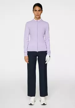 Кардиган ANNA ZIP J.LINDEBERG Sports, фиолетовый