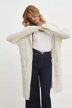 Кардиган Answear Lab, бежевый