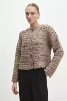 Кардиган Answear Lab, бежевый