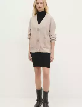 Кардиган Answear Lab, бежевый