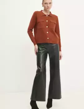 Кардиган Answear Lab, коричневый