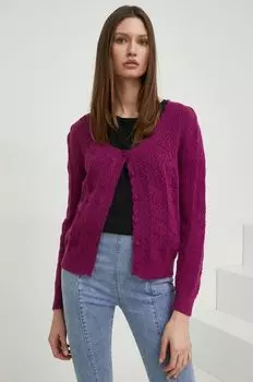 Кардиган Answear Lab, розовый