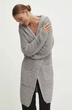 Кардиган Answear Lab, серый