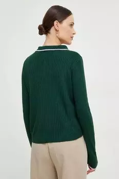 Кардиган Answear Lab, зеленый