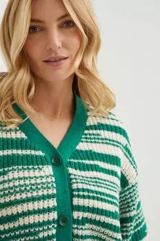 Кардиган Answear Lab, зеленый
