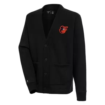 Кардиган Antigua Baltimore Orioles, черный