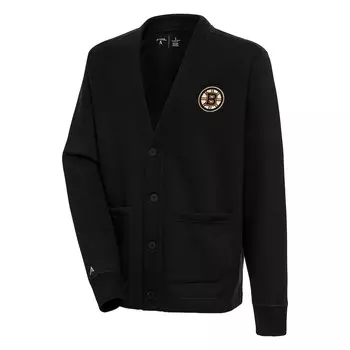 Кардиган Antigua Boston Bruins, черный