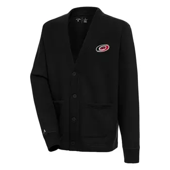 Кардиган Antigua Carolina Hurricanes, черный