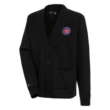Кардиган Antigua Chicago Cubs, черный