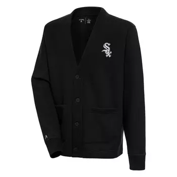 Кардиган Antigua Chicago White Sox, черный